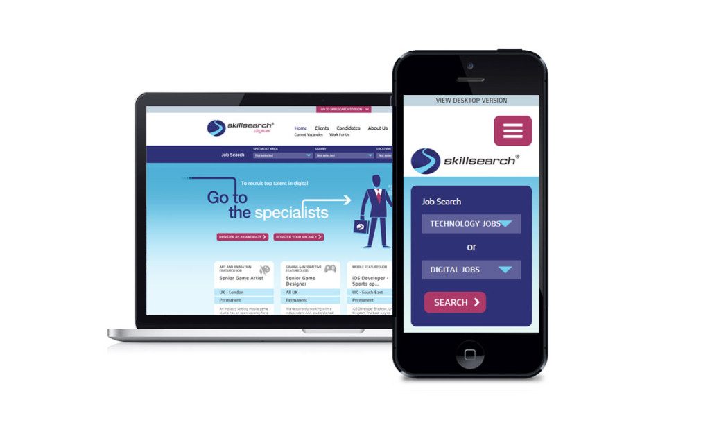 design services for recruitment consultants skillsearch